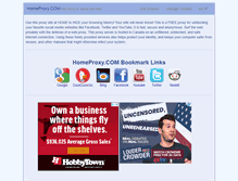 Tablet Screenshot of homeproxy.com